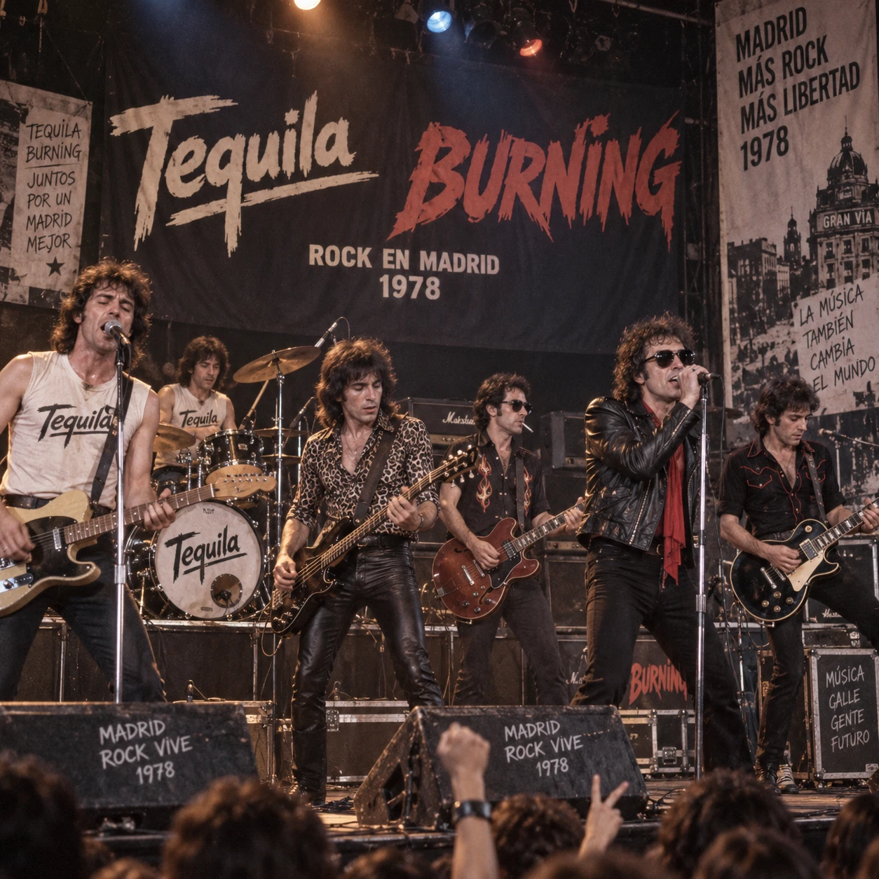 Tequila y Burning: bandas emblemáticas del rock español y su legado
